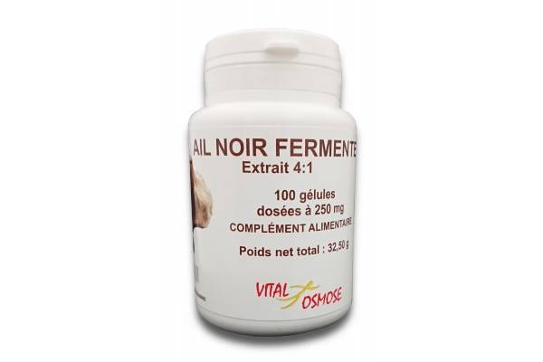 Ail Noir Bio Fermenté - 180 gélules végétales - Orfito 