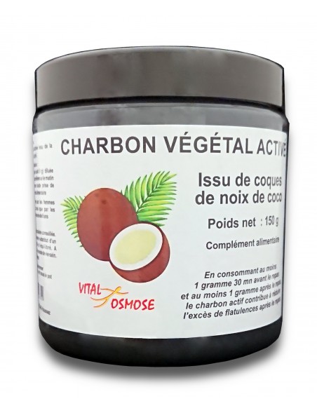 Charbon actif Coco en grain en vrac de 1 kg à 15 Kgs